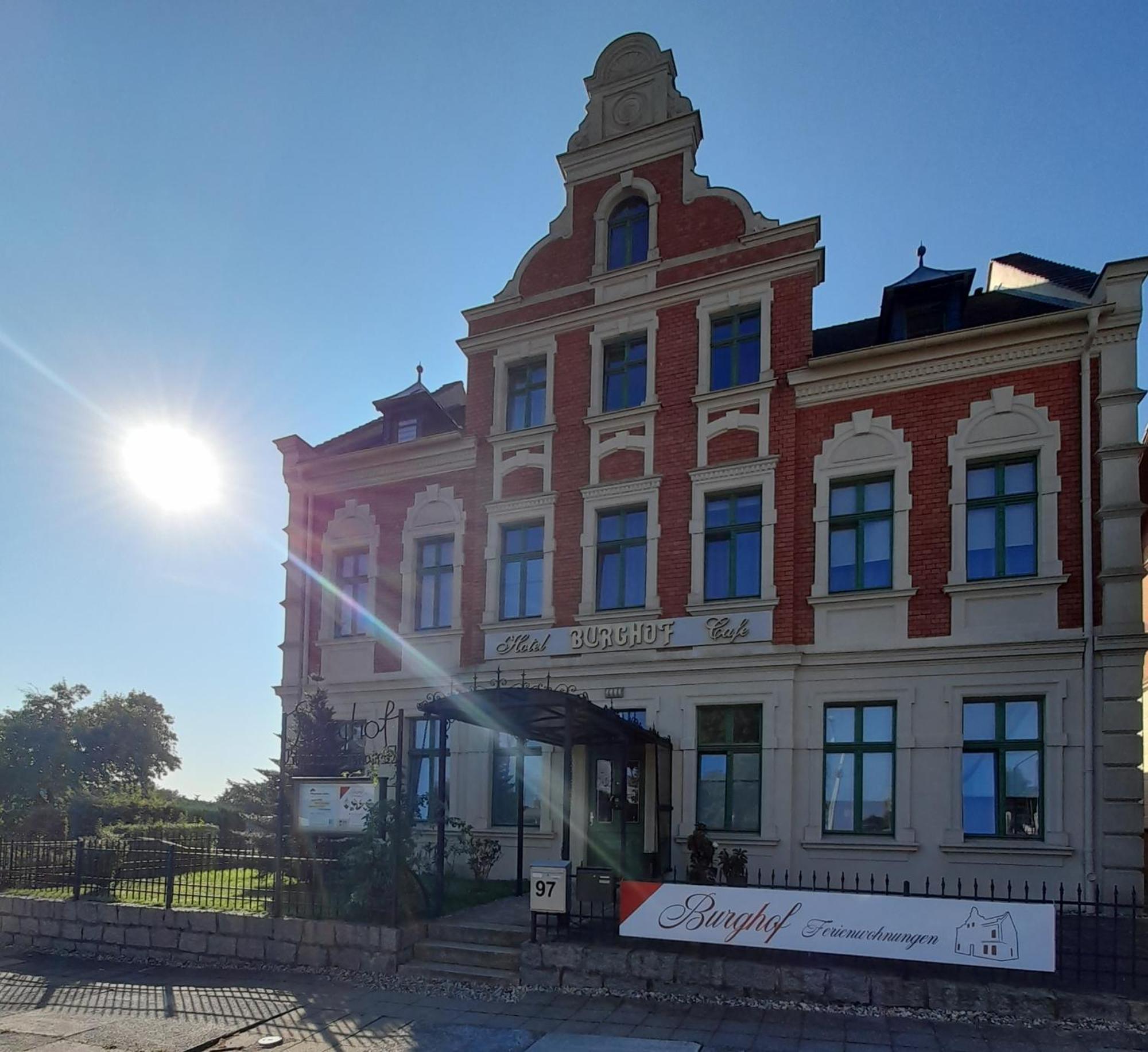 Burghof Ferienwohnungen Goerlitz Exterior foto